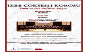 İzmir Büyükşehir Belediyesi’nden korist, tenor ve bas korist alımı