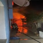 İzmir İtfaiyesi Dikili’deki yangına müdahale ediyor