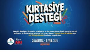 “Kırtasiye Desteği” İçin Başvurular Başladı
