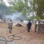 KOBİTEM’in yangın eğitimleri devam ediyor