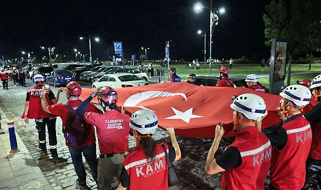 Konak’ta sessiz yürüyüş