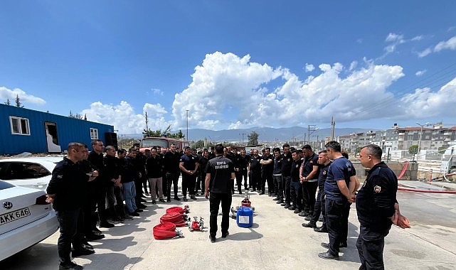 Konya ve Hatay İtfaiyelerinden Eğitimde Örnek İş Birliği