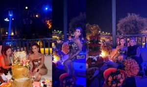 Melisa Özmen’e doğum gününde güller yağdı