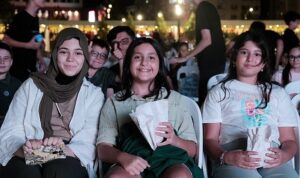 Milli İrade Meydanı, sinemaseverlerin adresi oldu