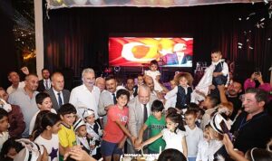 Nilüferli çocuklara sünnet şöleni