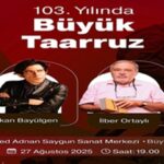 Okan Bayülgen ve Prof. Dr. İlber Ortaylı İzmirliler ile buluşacak