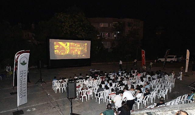 Osmangazi’de yaz akşamları sinema ile şenleniyor