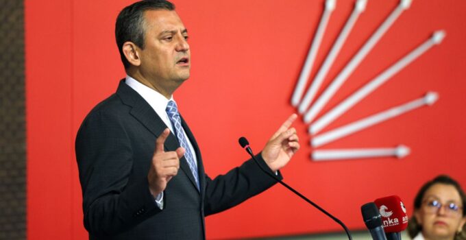 Özgür Özel: İBB soruşturmasında tutuklular, savcı ve avukat aracılığıyla itirafçı yapılmak isteniyor