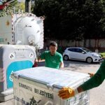 Tertemiz Çankaya için yeni çöp konteynerleri