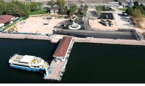 1 Mart Vapur İskelesi otoparkında yoğun mesai