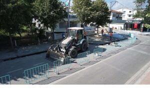 Başiskele sahilinde üstyapı sil baştan