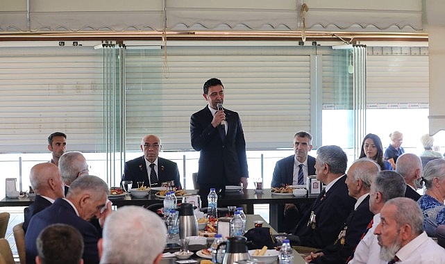 Başkan Önal, gazilerle bir araya geldi