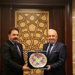 Başkan Şadi Özdemir’den Emniyet Müdürü Gökce’ye hayırlı olsun ziyareti