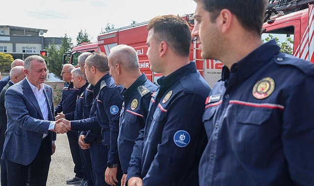 Büyükakın: İtfaiye erlerimiz Türkiye’nin kahramanları