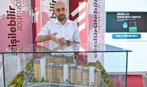 Büyükşehir’in sosyal konut projesi İEF’de VR gözlükle tanıtılıyor