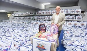 Canik Belediyesi’nden Okula Başlayan Tüm Çocuklara Çanta ve Kırtasiye Setleri Hediye