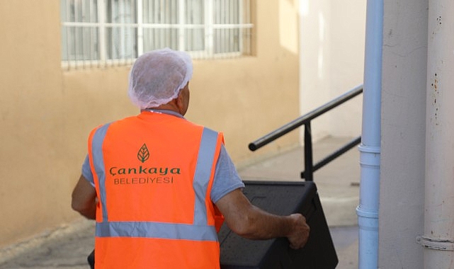 Çankaya’dan Her Gün 2 Bin Öğrenciye Sıcak Öğle Yemeği