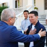 Çift Diploma Programı ile EÜ’ye gelen Özbek öğrenciler Rektör Prof. Dr. Budak’ı ziyaret etti