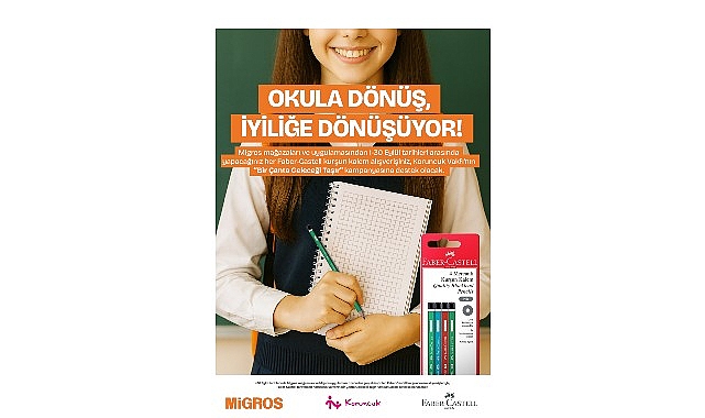 Faber-Castell ve Migros iş birliği ile Koruncuklara destek Kategori: