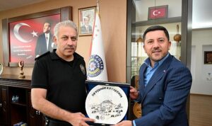 İl Emniyet Müdürü Serkan Karaman’a Hayırlı Olsun Ziyareti