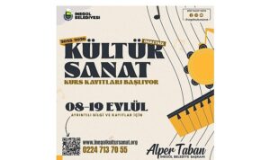 İnegöl Belediyesi’nin Kültür Sanat Kurslarında Kayıtlar Başladı
