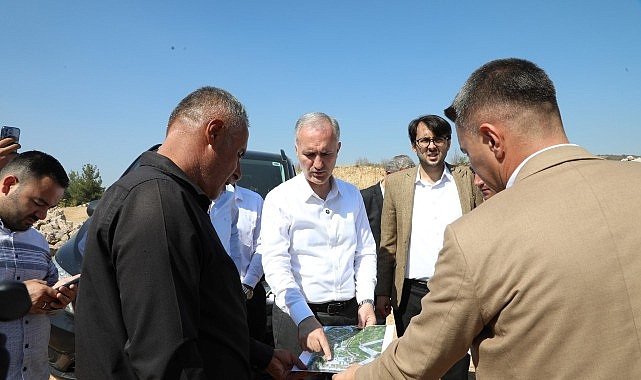 Millet Bahçesinde Yapım Çalışmaları Sürüyor