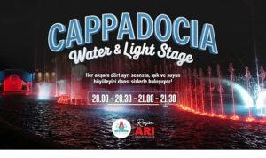 Nevşehir Belediyesi Gösteri Havuzu 4 Seans Sizi Bekliyor