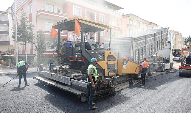 Nevşehir’de Sıcak Asfalt Çalışmaları Hız Kesmeden Devam Ediyor
