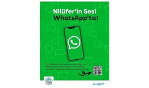 Nilüfer Belediyesi WhatsApp kanalı yayında