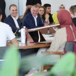 Ömer Çelik, Taze’ye gitti Milli İrade’yi çok beğendi