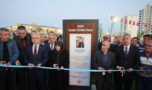 Şehit Şeyda Yılmaz Parkı Dualar ile Açıldı