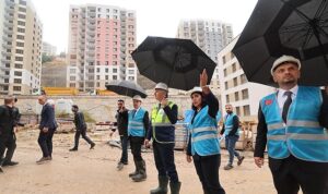 Sevilay Tuncer, Cedit Konutları’nı gezdi