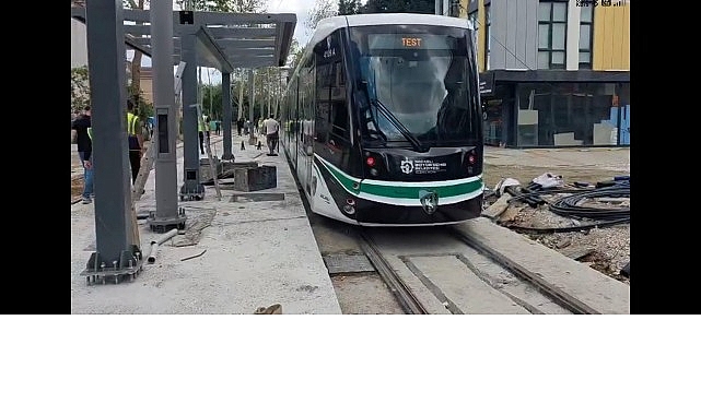 Stada gidecek tramvayda soğuk testler yapılıyor