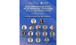 Stanford Üniversitesi’nin “Dünyanın En Etkili Bilim İnsanları” listesinde İstinye Üniversitesi’nden 15 akademisyen yer aldı