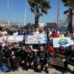 Urla’da kıyı ve deniz temizliği yapıldı