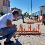 Yeni bisiklet park istasyonları konumlandırılıyor