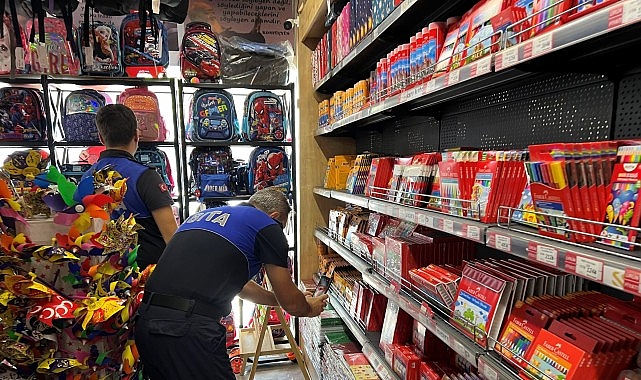 Zabıtadan Kırtasiyelere Sıkı Denetim