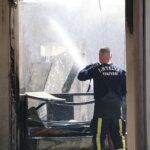 Antalya İtfaiyesinin hızlı müdahalesi felaketi önledi