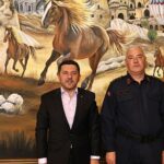 Başkan Arı, İl Jandarma Komutanı Çelik’i Makamında Ağırladı