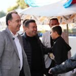 Başkan Dutlulu Kırkağaç’ta Sıcak Asfalt Çalışmalarını İnceledi