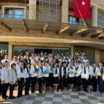 Başkan Topaloğlu Kazakistanlı öğretmenlerle bir araya geldi