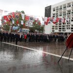 Başkan Vekili Özdemir çelenk sunma törenine katıldı 