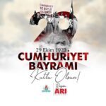 Belediye Başkanımız Rasim Arı’nın Cumhuriyet Bayramı Mesajı