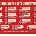Cumhuriyet’in 102. Yılı Küçükçekmece’de Bir Dizi Etkinlikle Kutlanacak