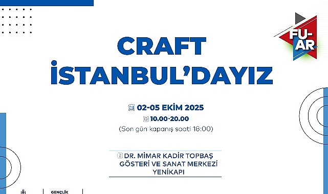 Enstitü İstanbul İSMEK 6. Craftistanbul Fuarı’nda