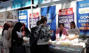 Gonca’dan kitap fuarında anlamlı stant