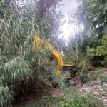 Kemer’de dere temizliği çalışmaları