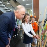 Minik ressamlardan anlamlı mesaj: Suyumuzu koruyalım