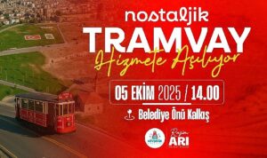 Nevşehir’de bir ilk; Nostaljik Tramvay Hizmete Açılıyor 