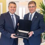 Başkan Tugay Kazakistan heyetini ağırladı